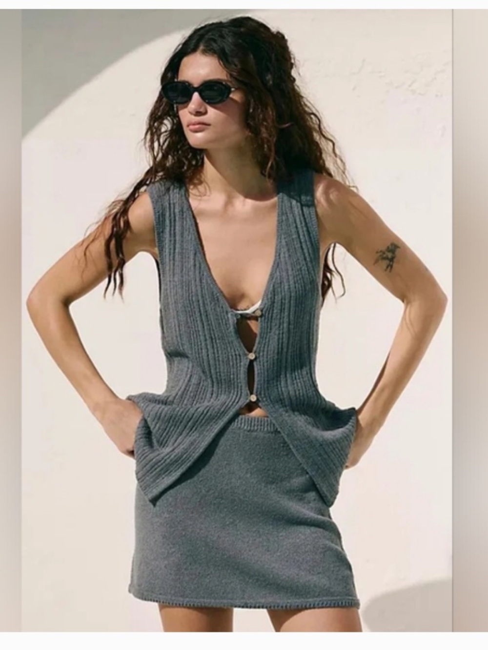 Free People Rhea Sweater Set